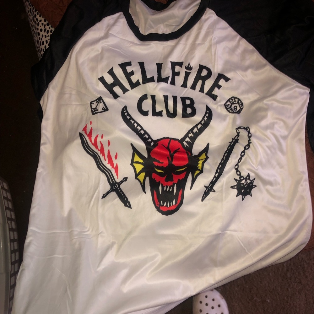 Hellfire Club quarter sleeve shirt